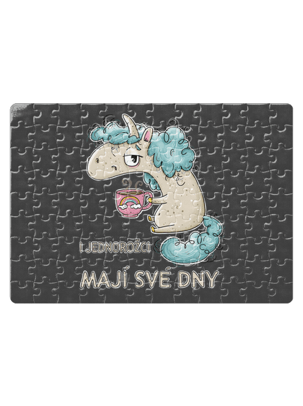 Jednorožci mají své dny puzzle White