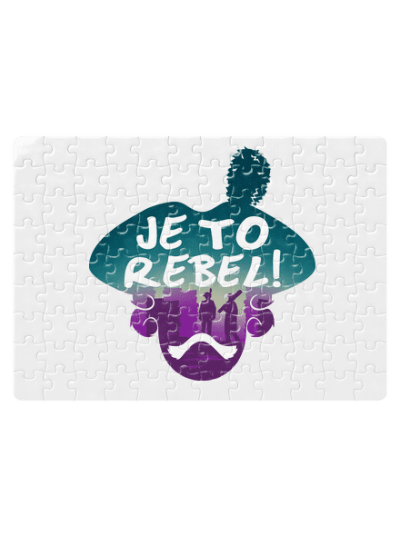 Je to rebel puzzle White
