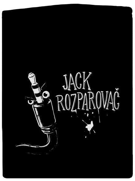 Jack Rozparovač pánská mikina na zip Black