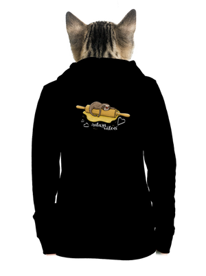 Miluju válení dámská mikina na zip Black