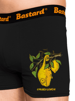 Citrón boxerky Black