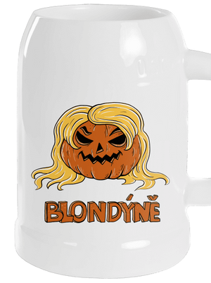 Blondýně půllitr White