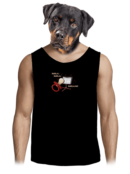 Dudlajdá pánské tílko Black