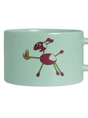 Kaštany hrnek makronka Mint Macaron