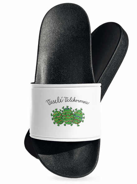 Veselé Velikoronoce pantofle White