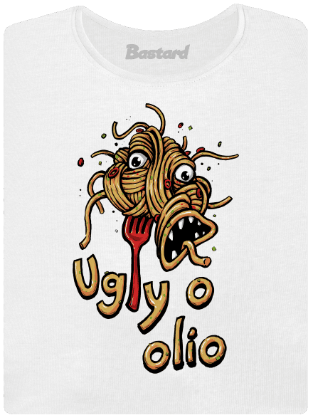 Ugly o olio dámské tričko s lemem White