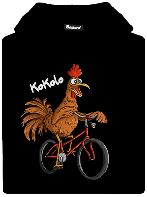 Kokolo dětská mikina klokanka Black