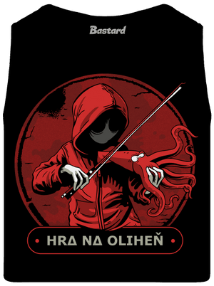 Hra na oliheň pánské tílko Black