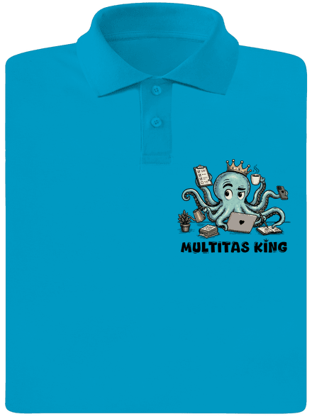 Multitas king pánská polokošile Blue Atol