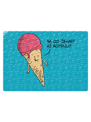 Zmrzlina puzzle White