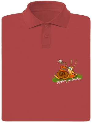 Makám na baráku pánská polokošile Burgundy
