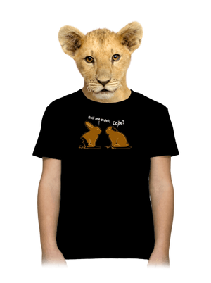 Bolí mě prdel dětské tričko Black