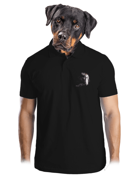 Luke a Leia pánská polokošile Black