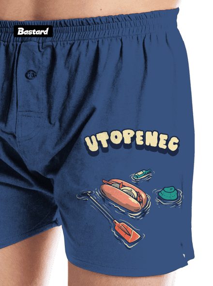Utopenec pánské trenky Blue