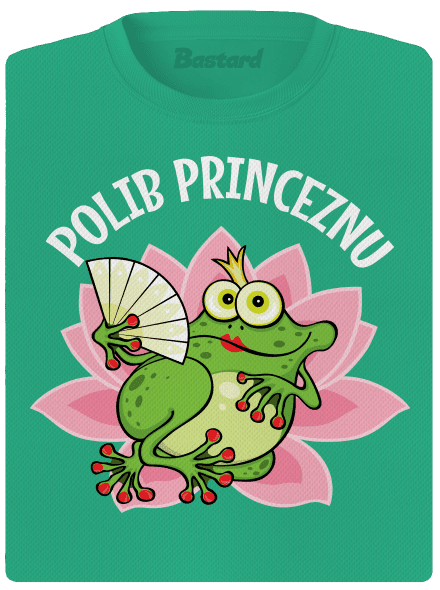 Polib princeznu a prince dámské sportovní tričko Mint Mal
