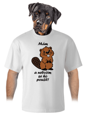 unisex tričko oversized
