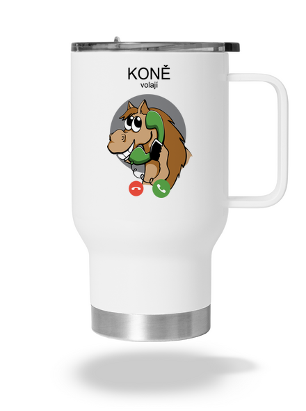 Koně volají termohrnek White