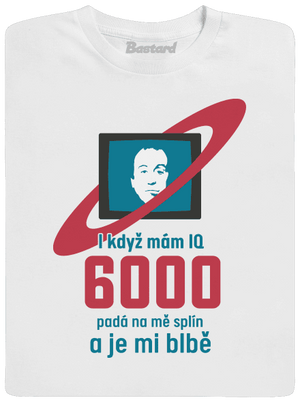 IQ 6000 pánské dlouhý rukáv White