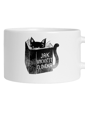 Povinná četba hrnek makronka White