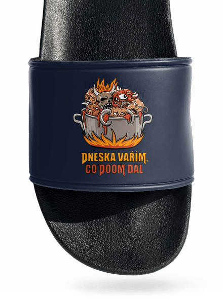 Co Doom dal pantofle Navy