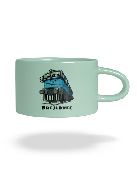 Brejlovec hrnek makronka Mint Macaron