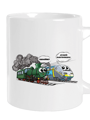 Zakouříme? velký hrnek White