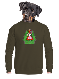 unisex mikina bez kapuce