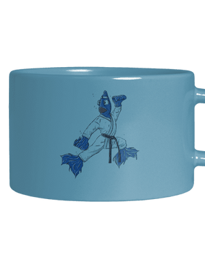 Bojovnice hrnek makronka Blue Macaron