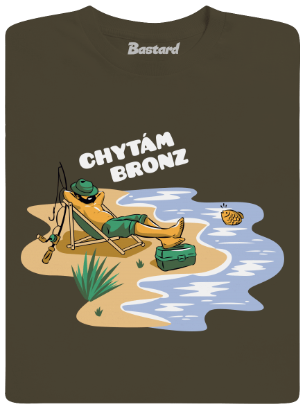 Chytám bronz pánské dlouhý rukáv Urban Khaki