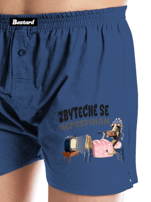 Zbytečně se nepřepínám pánské trenky Blue