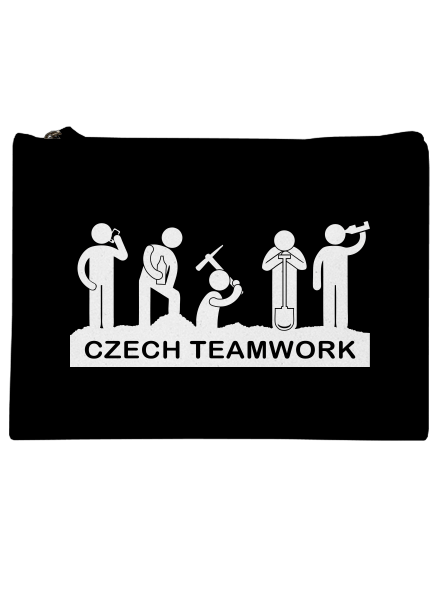 Czech Teamwork taštička Black