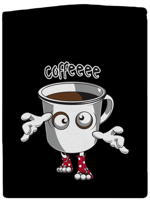 Zombie kafe dámská mikina na zip Black