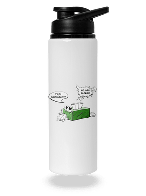 Mám alergii lahev na vodu White