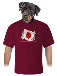 unisex tričko oversized