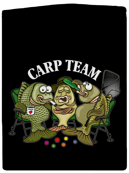 Carp Team dámská mikina na zip Black
