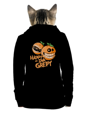 Happy grepy dámská mikina na zip Black