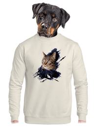 unisex mikina bez kapuce