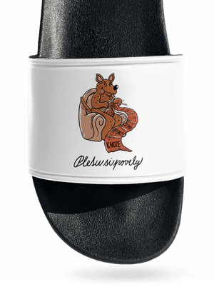 Pletu si povely pantofle White