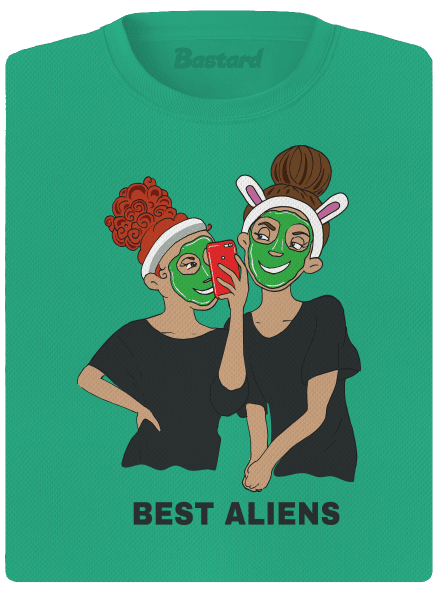 Best aliens dámské sportovní tričko Mint Mal