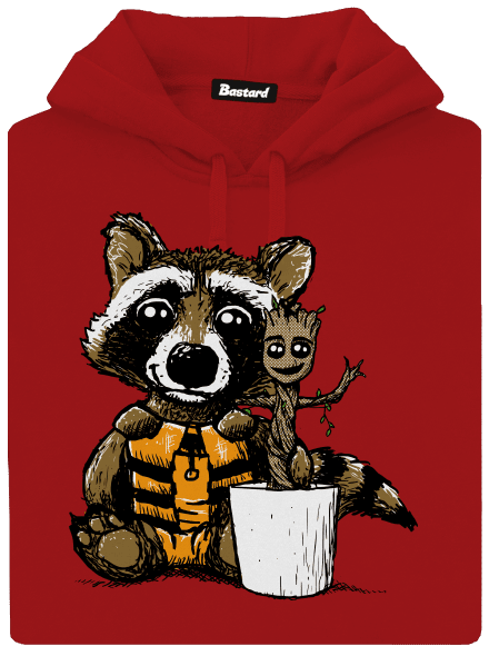 Strážci galaxie dámská mikina klokanka Red Mal