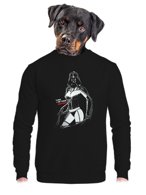 unisex mikina bez kapuce