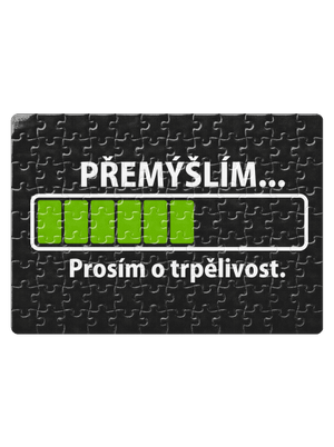 Přemýšlím puzzle White