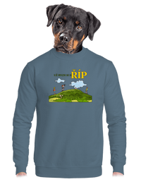 unisex mikina bez kapuce