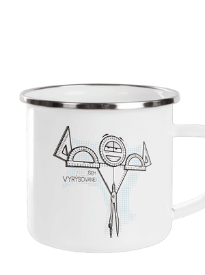 Vyrýsovanej plecháček White