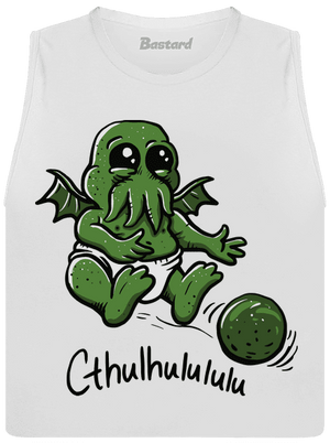 Cthulhululu dámské tílko volné White