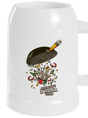 Pan Wok půllitr White