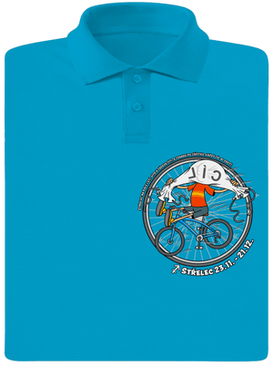 Cyklistický horoskop: Střelec pánská polokošile Blue Atol