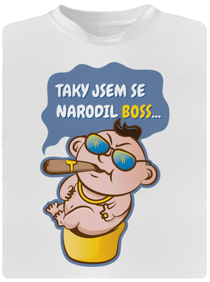 Boss dětské sportovní tričko White