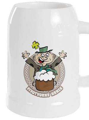 Pivotvorný hrnec půllitr White