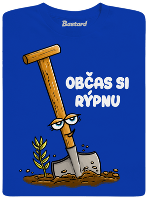 Občas si rýpnu pánské dlouhý rukáv Royal Blue